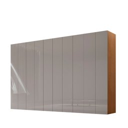 Guarda Roupa Casal Everest Mdf 10 Portas 8 Gavetas e 9 Prateleiras Moderna Mobília - 2