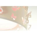 Ver imagem 2 de LUSTRE INFANTIL PENDENTE BORBOLETAS DUPLO - 50X16: Cru