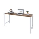 Ver imagem 4 de Escrivaninha Mesa Escritório Active 150cm Industrial Yescasa Marrom