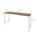Ver imagem 3 de Escrivaninha Mesa Escritório Active 150cm Industrial Yescasa