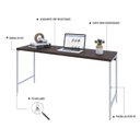 Ver imagem 5 de Escrivaninha Mesa Escritório Industrial 150cm Active Yescasa