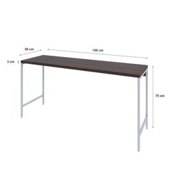 Escrivaninha Industrial 150cm Active Yescasa - 3