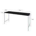 Ver imagem 3 de Escrivaninha Mesa Escritório Active 150cm Industrial Yescasa Preto
