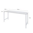 Ver imagem 3 de Escrivaninha Mesa Escritório Industrial 150cm Active Yescasa