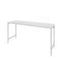 Ver imagem 2 de Escrivaninha Mesa Escritório Active 150cm Industrial Yescasa Branco