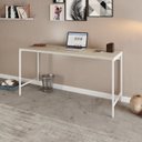 Ver imagem 7 de Escrivaninha Mesa Escritório Active 150cm Industrial Yescasa Branco