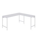 Ver imagem 2 de Escrivaninha Mesa Escritório em L Estilo Industrial 150x140cm Active