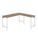 Ver imagem 2 de Escrivaninha Mesa Escritório em L Estilo Industrial 150x140cm Active