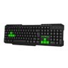 Teclado Gamer Membrana Python Viper Pro Preto Preto - 4