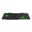 Ver imagem 2 de Teclado Gamer Membrana Python Viper Pro Preto Preto