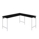 Ver imagem 2 de Escrivaninha Mesa Escritório em L Estilo Active 150cm Industrial Yescasa Preto