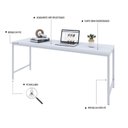 Ver imagem 5 de Escrivaninha Mesa Escritório Estilo Diretor Active 180cm Industrial Yescasa