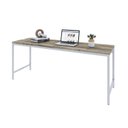 Ver imagem 4 de Escrivaninha Mesa Escritório Estilo Diretor Active 180cm Industrial Yescasa Marrom