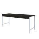 Ver imagem 6 de Escrivaninha Mesa Escritório Estilo Diretor Active 180cm Industrial Yescasa Marrom