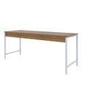 Ver imagem 6 de Escrivaninha Mesa Escritório Estilo Diretor Active 180cm Industrial Yescasa Marrom