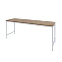 Ver imagem 2 de Escrivaninha Mesa Escritório Estilo Diretor Active 180cm Industrial Yescasa Marrom