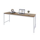 Ver imagem 4 de Escrivaninha Mesa Escritório Estilo Diretor Active 180cm Industrial Yescasa Marrom