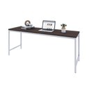 Ver imagem 4 de Escrivaninha Mesa Escritório Estilo Diretor Active 180cm Industrial Yescasa Marrom
