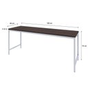 Ver imagem 3 de Escrivaninha Mesa Escritório Estilo Diretor Active 180cm Industrial Yescasa Marrom