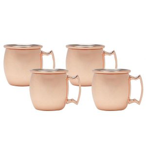Conjunto de Canecas LYOR Moscow Mule 4 Peças 66896