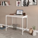 Ver imagem 7 de Escrivaninha Mesa Escritório Estilo Industrial 90cm Active Yescasa