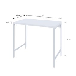 Escrivaninha Estilo Industrial 90cm Active Yescasa - 3