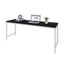 Ver imagem 4 de Escrivaninha Mesa Escritório Estilo Diretor Active 180cm Industrial Yescasa Preto