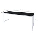Ver imagem 3 de Escrivaninha Mesa Escritório Estilo Diretor Active 180cm Industrial Yescasa Preto