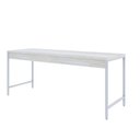 Ver imagem 6 de Escrivaninha Mesa Escritório Estilo Diretor Active 180cm Industrial Yescasa Branco