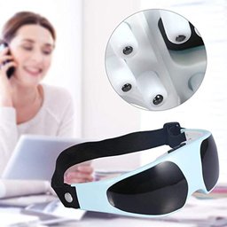 Oculos Massageador Eletrico para Olhos Terapia Magnetica Vibracao Suave Acupuntura Facial Anti Rugas - 3
