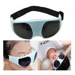 Oculos Massageador Eletrico para Olhos Terapia Magnetica Vibracao Suave Acupuntura Facial Anti Rugas - 2