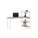 Ver imagem 4 de Escrivaninha Mesa Escritório com Estante 3 Prateleiras Estilo Industrial 135cm Active Yescasa