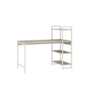 Ver imagem 2 de Escrivaninha Mesa Escritório com Estante 3 Prateleiras Estilo Industrial 135cm Active Yescasa