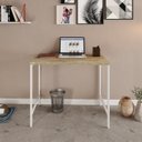 Ver imagem 1 de Escrivaninha Mesa Escritório Estilo Active 90cm Industrial Yescasa Marrom