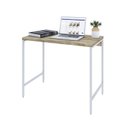 Ver imagem 4 de Escrivaninha Mesa Escritório Estilo Active 90cm Industrial Yescasa Marrom