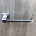 Ver imagem 6 de Suporte Porta Papel Higiênico em Aço Inox Papeleira Banheiro Azaléia