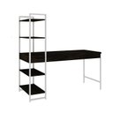 Ver imagem 6 de Escrivaninha Mesa Escritório com Estante Estilo Active 4 Prateleiras 150cm Industrial Yescasa Marrom