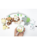 Ver imagem 2 de Mobile Musical e Giratório Enfeite de Berço Animais Menino