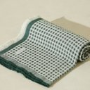 Ver imagem 1 de Manta Sofá e Cama Decorativa, Algodão Piquet, 1,60m X 2,00m | Formah