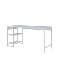 Escrivaninha com Estante Baixa 2 Prateleiras Estilo Industrial 150cm Active Yescasa - 2