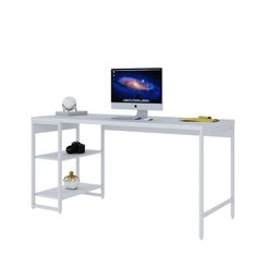 Escrivaninha com Estante Baixa 2 Prateleiras Estilo Industrial 150cm Active Yescasa - 4