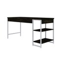 Ver imagem 6 de Escrivaninha Mesa Escritório com Estante Baixa Estilo Active 2 Prateleiras 150cm Industrial Yescasa