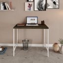 Ver imagem 1 de Escrivaninha Mesa Escritório Estilo Active 90cm Industrial Yescasa Marrom