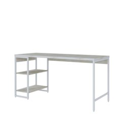 Escrivaninha com Estante Baixa 2 Prateleiras Estilo Industrial 150cm Active Yescasa - 2