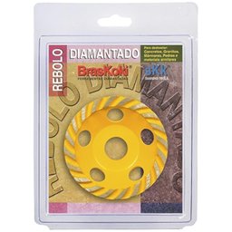 Rebolo Diamantado 100mm - 27.0900100 - BRASKOKI - 2
