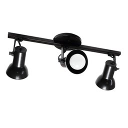 Spot Poli Trilho 3 Lâmpadas 19x13x50cm - 1