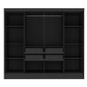 Closet Casal 100% MDF 4 Gavetas Jatobá Yescasa - 3