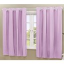 Ver imagem 1 de Cortina Daily Varão 1,5m Blackout PVC 2,20MX1,30m Sala Quarto Rosa