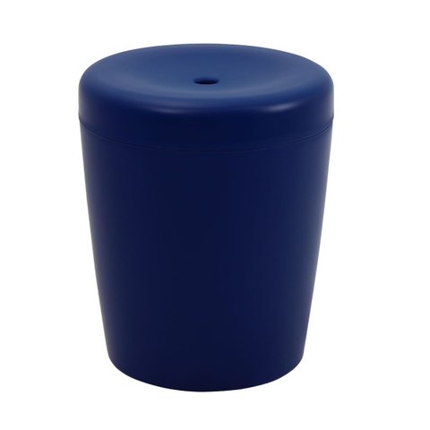Puff Multiuso Tramontina em Polipropileno Azul Yale 35 Cm