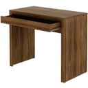 Ver imagem 6 de Escrivaninha Mesa de Escritório 90 Cm 1 Gaveta Nogal
